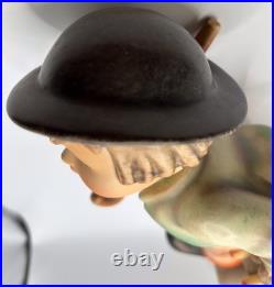 Large 10 Hummel Figurine Merry Wanderer Marked 7/2 Goebel Western Germany