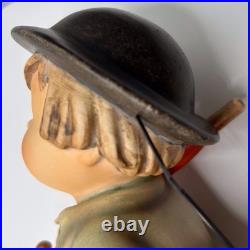 Large 10 Hummel Figurine Merry Wanderer Marked 7/2 Goebel Western Germany