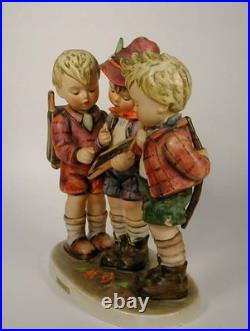 Large Goebel Hummel Figurine #170 170/I School Boys (7.5) TMK-3
