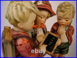 Large Goebel Hummel Figurine #170 170/I School Boys (7.5) TMK-3