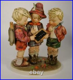 Large Goebel Hummel Figurine #170 170/I School Boys (7.5) TMK-3