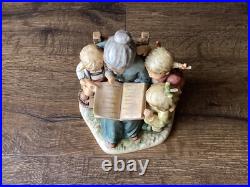 Large Goebel Hummel Figurine Hum 620 A Story From Grandma #620 Exclusive Ed