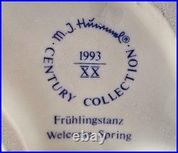 Large Hummel Welcome Spring 635 Figurine TMK-7 Century Collection 1993 Fischer Large Hummel Welcome Spring 635 Figurine TMK-7 Century Collection 1993 Fischer