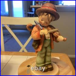 Little Fiddler Hummel Goebel Figurine Vintage 1958 boy Little Fiddler