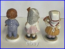 Lot/3 Hummel Goebel Figurine Dolly Dingle in Spain/Italy Billie Bumps XMAS 1981