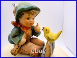 Lot Hummel Goebel Figurines Covered Dish TMK 3&4 Solider Boy Bird Phone Chickens