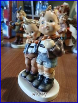 Lot OF 11 Hummel Goebel Porcelain Figure includes the wanderer and ski. Bonus