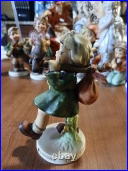 Lot OF 11 Hummel Goebel Porcelain Figure includes the wanderer and ski. Bonus