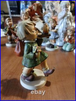 Lot OF 11 Hummel Goebel Porcelain Figure includes the wanderer and ski. Bonus