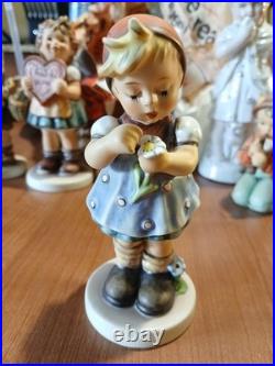 Lot OF 11 Hummel Goebel Porcelain Figure includes the wanderer and ski. Bonus