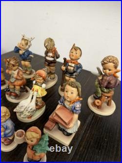 Lot of 12 Vintage Hummel Goebel Figurines 1 Has Damage All Others Excellent READ