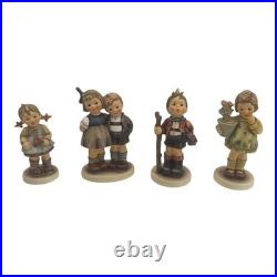 Lot of 4 Goebel Hummel Club Exclusive Edition Figurines 5 & 10 Year Member #6