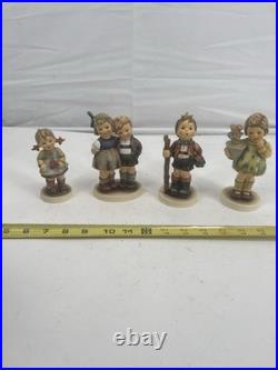 Lot of 4 Goebel Hummel Club Exclusive Edition Figurines 5 & 10 Year Member #6