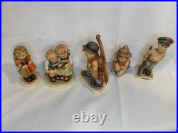 Lot of 5 Vintage Hummel Goebel Figurines TMK-3 Era 1950s Germany Lot of 5 Vintage Hummel Goebel Figurines TMK-3 Era 1950s Germany