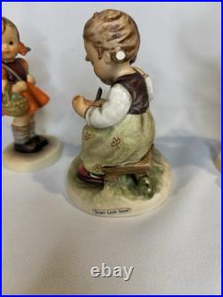 Lot of 5 Vintage Hummel Goebel Figurines TMK-3 Era 1950s Germany Lot of 5 Vintage Hummel Goebel Figurines TMK-3 Era 1950s Germany