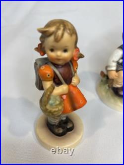 Lot of 5 Vintage Hummel Goebel Figurines TMK-3 Era 1950s Germany Lot of 5 Vintage Hummel Goebel Figurines TMK-3 Era 1950s Germany