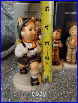 Lot of 7 Goebel Hummel Figures All With Boxes See Pictures / Description