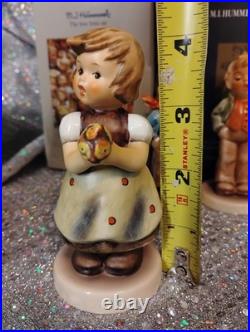 Lot of 7 Goebel Hummel Figures All With Boxes See Pictures / Description