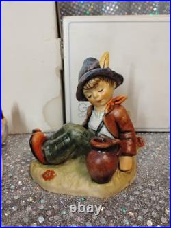 Lot of 7 Goebel Hummel Figures All With Boxes See Pictures / Description