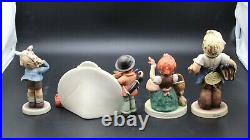 Lot of 8 Vintage Hummel Goebel Porcelain Figurines W. Germany TMK 3-7