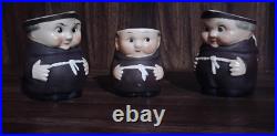Lot of Mid Century Goebel Hummel Friar Tuck Monks Tableware West Germany 30 pcs