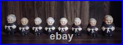 Lot of Mid Century Goebel Hummel Friar Tuck Monks Tableware West Germany 30 pcs