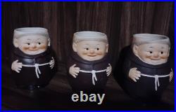 Lot of Mid Century Goebel Hummel Friar Tuck Monks Tableware West Germany 30 pcs