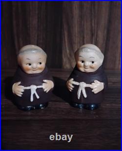 Lot of Mid Century Goebel Hummel Friar Tuck Monks Tableware West Germany 30 pcs