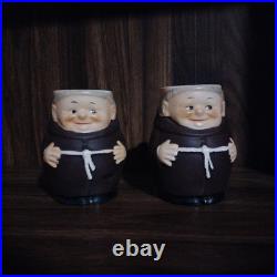 Lot of Mid Century Goebel Hummel Friar Tuck Monks Tableware West Germany 30 pcs