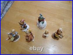 Lot of Six Hummel Goebel Figurines NO Flaws Cabinet Kept