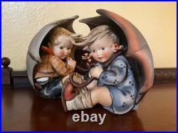 MI HUMMEL FIGURINES PAIR of 8 UMBRELLA BOY TMK3 & UMBRELLA GIRL TMK4 ONE OWNER MI HUMMEL FIGURINES PAIR of 8 UMBRELLA BOY TMK3 & UMBRELLA GIRL TMK4 ONE OWNER