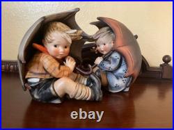 MI HUMMEL FIGURINES PAIR of 8 UMBRELLA BOY TMK3 & UMBRELLA GIRL TMK4 ONE OWNER MI HUMMEL FIGURINES PAIR of 8 UMBRELLA BOY TMK3 & UMBRELLA GIRL TMK4 ONE OWNER