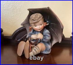MI HUMMEL FIGURINES PAIR of 8 UMBRELLA BOY TMK3 & UMBRELLA GIRL TMK4 ONE OWNER MI HUMMEL FIGURINES PAIR of 8 UMBRELLA BOY TMK3 & UMBRELLA GIRL TMK4 ONE OWNER