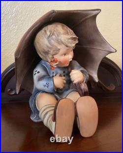 MI HUMMEL FIGURINES PAIR of 8 UMBRELLA BOY TMK3 & UMBRELLA GIRL TMK4 ONE OWNER MI HUMMEL FIGURINES PAIR of 8 UMBRELLA BOY TMK3 & UMBRELLA GIRL TMK4 ONE OWNER