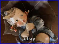 MI HUMMEL FIGURINES PAIR of 8 UMBRELLA BOY TMK3 & UMBRELLA GIRL TMK4 ONE OWNER MI HUMMEL FIGURINES PAIR of 8 UMBRELLA BOY TMK3 & UMBRELLA GIRL TMK4 ONE OWNER