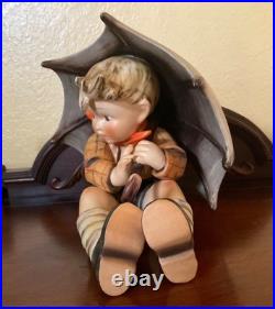 MI HUMMEL FIGURINES PAIR of 8 UMBRELLA BOY TMK3 & UMBRELLA GIRL TMK4 ONE OWNER MI HUMMEL FIGURINES PAIR of 8 UMBRELLA BOY TMK3 & UMBRELLA GIRL TMK4 ONE OWNER
