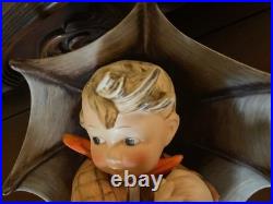 MI HUMMEL FIGURINES PAIR of 8 UMBRELLA BOY TMK3 & UMBRELLA GIRL TMK4 ONE OWNER MI HUMMEL FIGURINES PAIR of 8 UMBRELLA BOY TMK3 & UMBRELLA GIRL TMK4 ONE OWNER