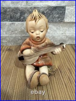 MI Hummel Figurine Hum 53 Crown Mark Orange Dress Very Rare Rare