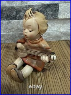 MI Hummel Figurine Hum 53 Crown Mark Orange Dress Very Rare Rare