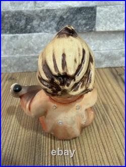MI Hummel Figurine Hum 53 Crown Mark Orange Dress Very Rare Rare