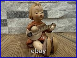 MI Hummel Figurine Hum 53 Crown Mark Orange Dress Very Rare Rare