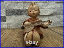 MI Hummel Figurine Hum 53 Crown Mark Orange Dress Very Rare Rare