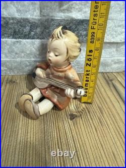 MI Hummel Figurine Hum 53 Crown Mark Orange Dress Very Rare Rare