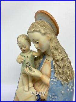 MI Hummel Goebel Virgin Mary with Baby Jesus Madonna and Child Ceramic 10/1