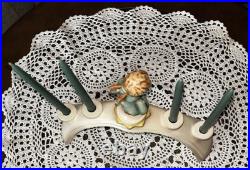 MJHummel Angel Candel Holder Arch, Stamped Goebel W Germany, Excellent Condition