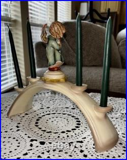 MJHummel Angel Candel Holder Arch, Stamped Goebel W Germany, Excellent Condition