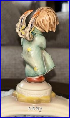 MJHummel Angel Candel Holder Arch, Stamped Goebel W Germany, Excellent Condition
