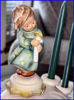 MJHummel Angel Candel Holder Arch, Stamped Goebel W Germany, Excellent Condition