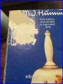 MJ Hummel Bell Goebel First Edition Annual Bell 1978 With Box Serial #50486