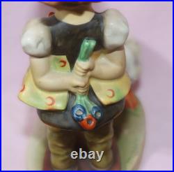 MJ Hummel GOOSE GIRL Crown Mark TMK 1 #47 Goebel Germany Figurine 7 1/2 Tall